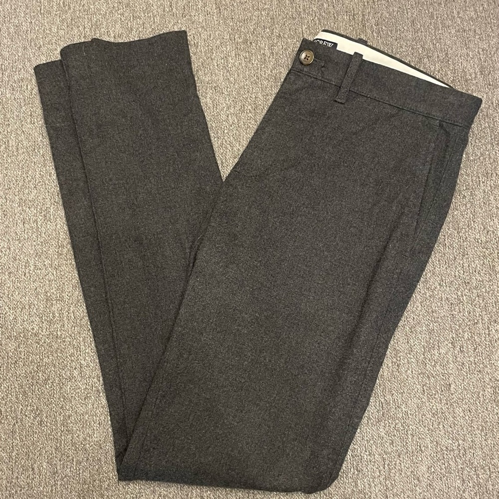 J Crew Factory Men’s Brushed Cotton-Blend Pant